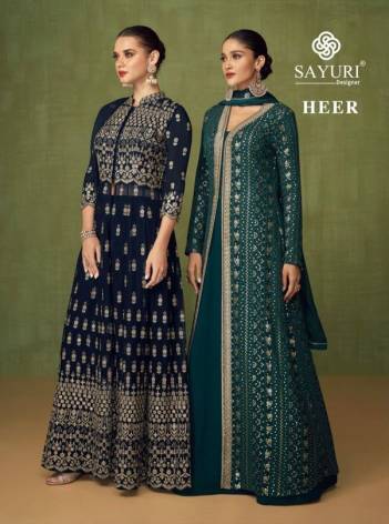 Heer By Sayuri Designer Partywear Dress Collection